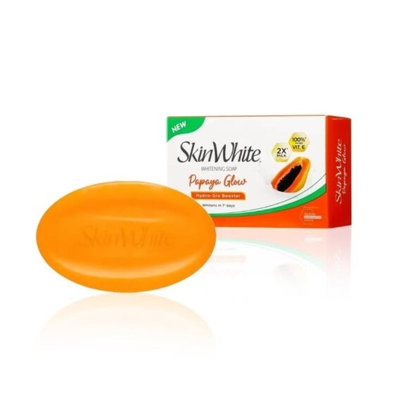 SKINWHITE Papaya Glow Whitening Soap 125g - Picture 1 of 5